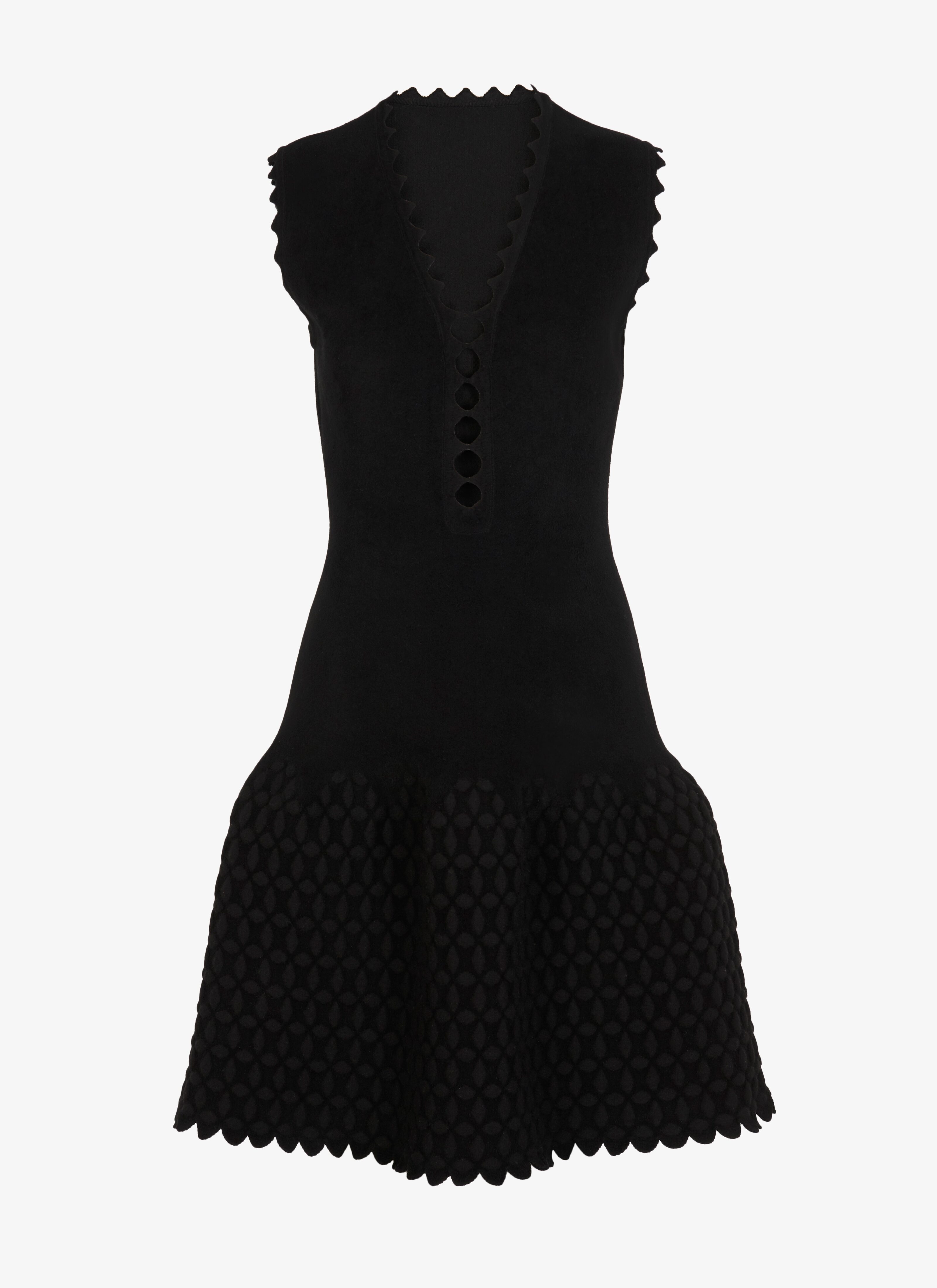 Scalloped Dress Scalloped Dress - maison-alaia.com